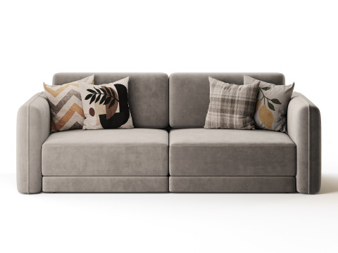 Sofa Marley straight folding 3D 模型