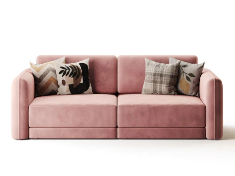 Sofa Marley straight folding 3D Model