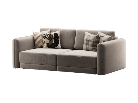 Sofa Marley straight folding 3D 模型