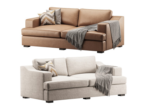 Sofa Stamford double folding 3D Model