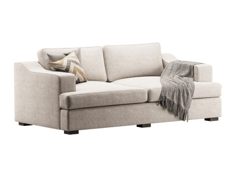 Sofa Stamford double folding 3D Model
