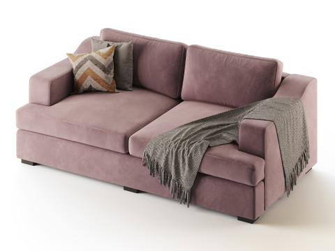 Sofa Stamford double folding 3D Model