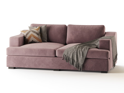 Sofa Stamford double folding 3D Model