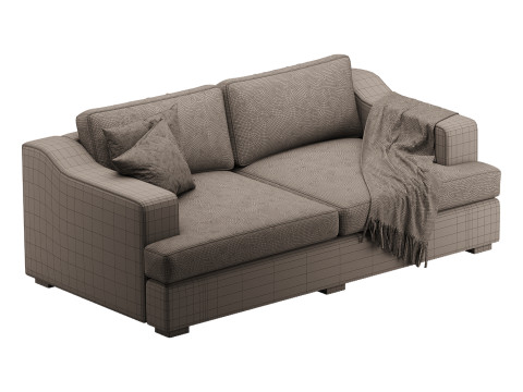 Sofa Stamford double folding 3D Model
