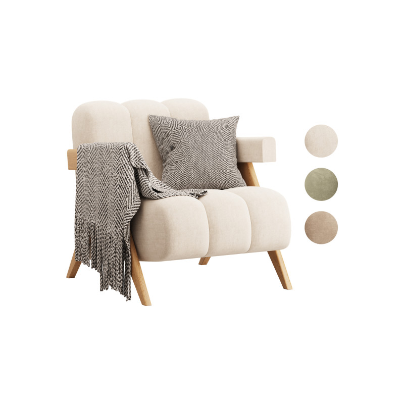 Abstract Arm Chair 3D मॉडल .c4d .max .obj .3ds .fbx .stl .blend 