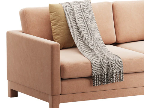 Ashford Sofa 3D Model