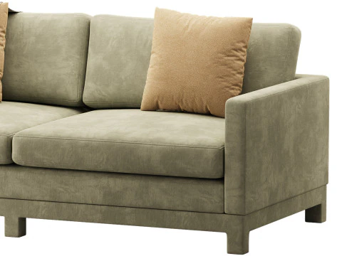 Ashford Sofa 3D Model
