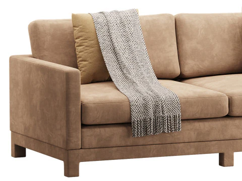 Ashford Sofa 3D Model