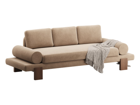 Azure Sofa 3Dモデル
