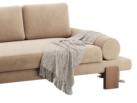 Azure Sofa 3D Model