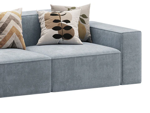Divan Davis 340x103 3D Model