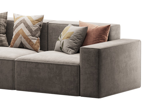 Divan Davis 340x165 3Dモデル