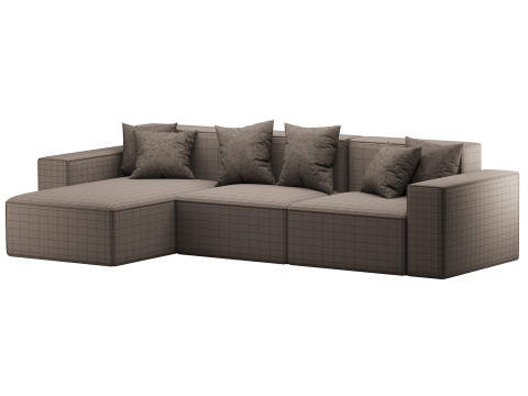 Divan Davis 340x165 3Dモデル