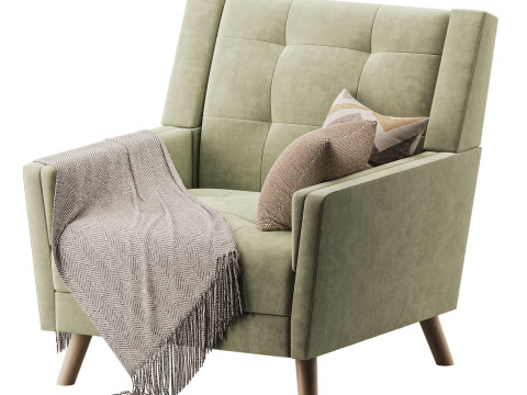 GDF Studio Evelyn Mid Century 3D 模型