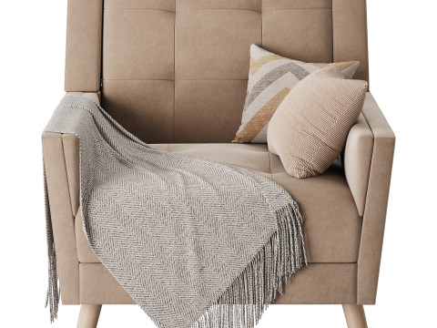 GDF Studio Evelyn Mid Century 3D 模型