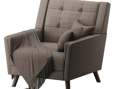 GDF Studio Evelyn Mid Century 3D 模型