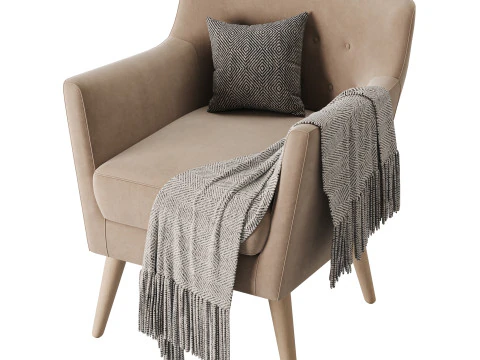 GDF Studio Madeira Buttoned Mid 3D Model