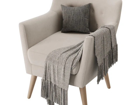 GDF Studio Madeira Buttoned Mid 3D Model
