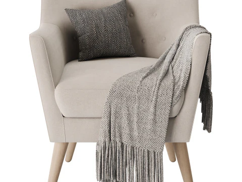 GDF Studio Madeira Buttoned Mid 3D Model