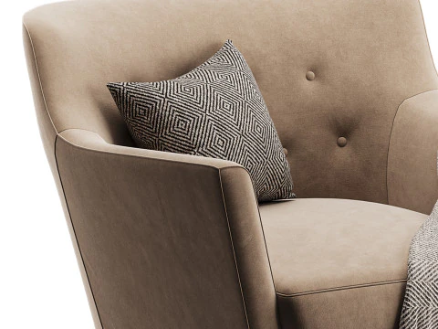 GDF Studio Madeira Buttoned Mid 3D Model