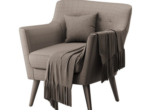 GDF Studio Madeira Buttoned Mid 3Dモデル