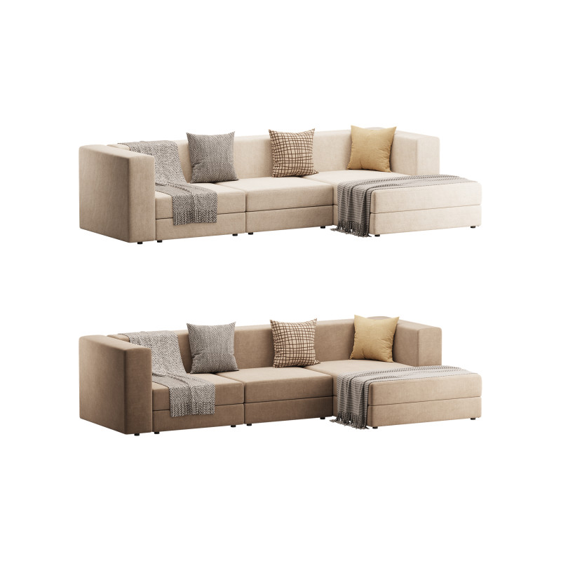 JATTEBO SOFA 3Dモデル .c4d .max .obj .3ds .fbx .stl .blend 