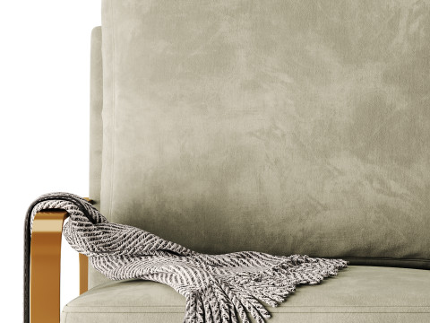 Lavish Ergonomic Arm Chair 3Dモデル