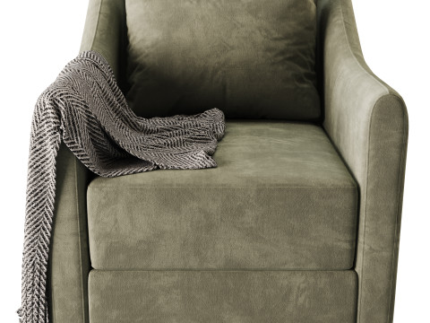 Luanna Swivel Chair 3Dモデル