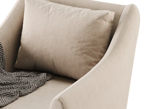 Luanna Swivel Chair 3D Model