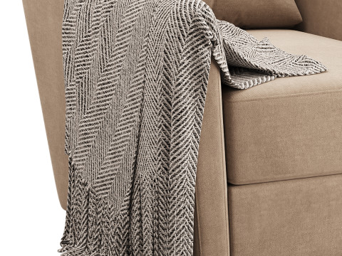 Luanna Swivel Chair 3Dモデル