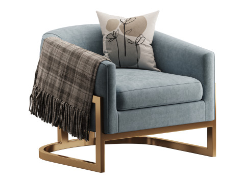 Neve Accent Chair Model 3D