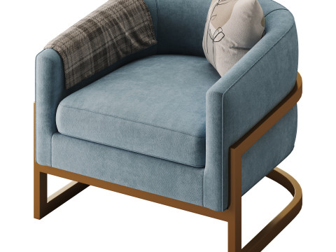 Neve Accent Chair Model 3D