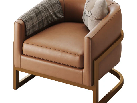 Neve Accent Chair 3D Model