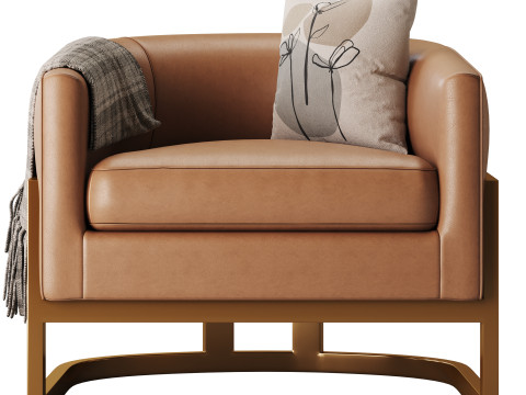 Neve Accent Chair Model 3D