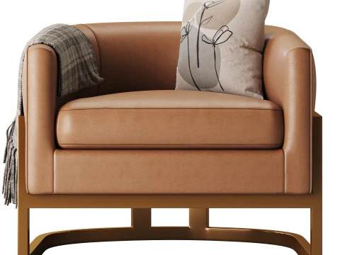 Neve Accent Chair 3D Model