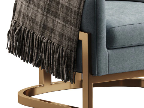 Neve Accent Chair 3D Model