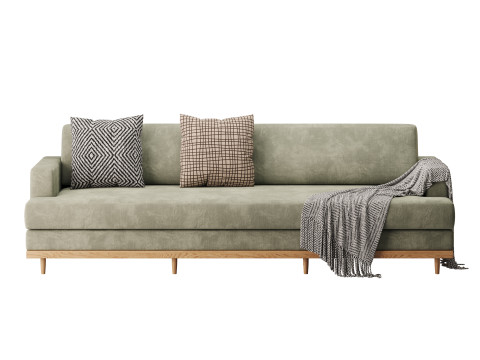 Olivet Full Length Sofa 3D-Modell