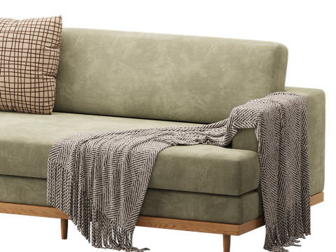 Olivet Full Length Sofa 3D-Modell