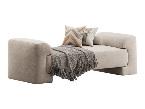 Pylon Daybed 3D Model