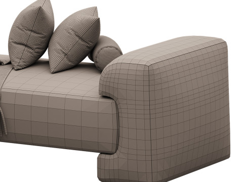 Pylon Daybed 3D 모델