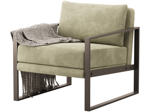 Reclining Lounge Chair 3Dモデル