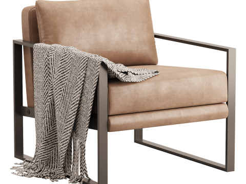 Reclining Lounge Chair 3Dモデル