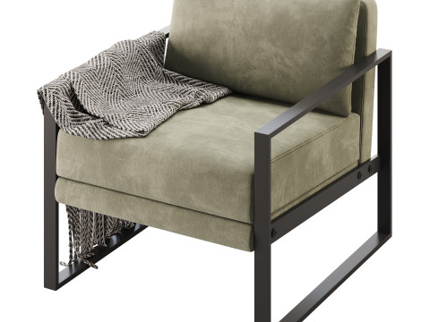 Reclining Lounge Chair 3Dモデル