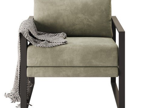 Reclining Lounge Chair 3Dモデル