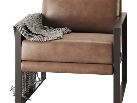 Reclining Lounge Chair 3Dモデル