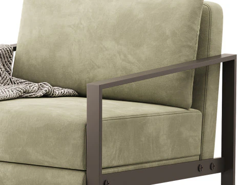 Reclining Lounge Chair 3D Model