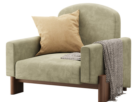 Sakura Armchair 3Dモデル