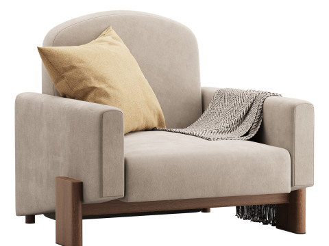 Sakura Armchair 3Dモデル