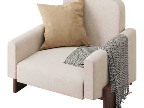 Sakura Armchair 3Dモデル