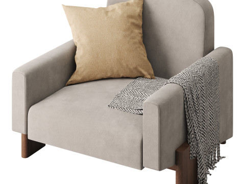 Sakura Armchair 3Dモデル